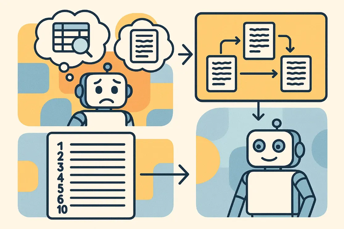 ai agent managing large data and prompt complexity