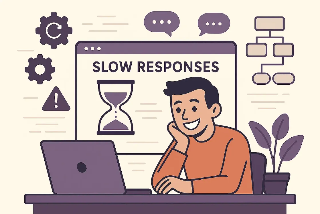 ai agent delivering good answers, but slowly