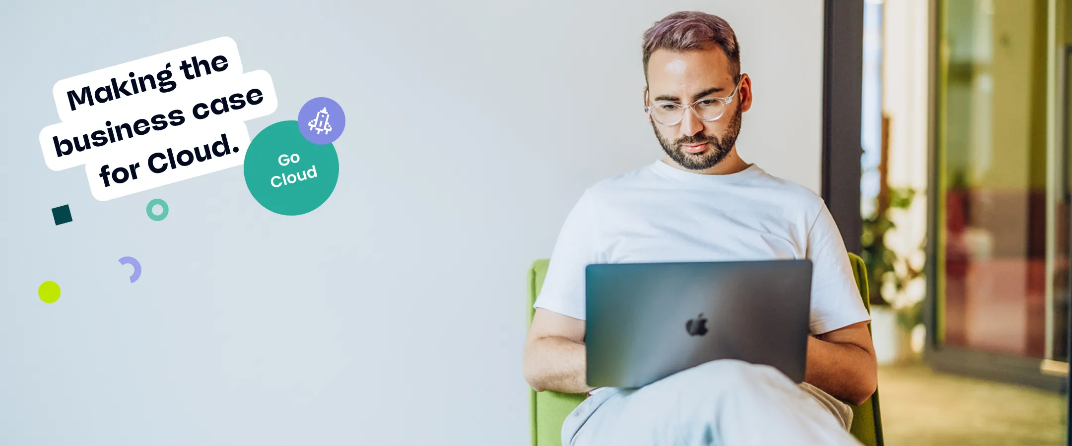 IT employee reviewing a cloud migration plan on a laptop — Atlassian DC to Cloud migration guide