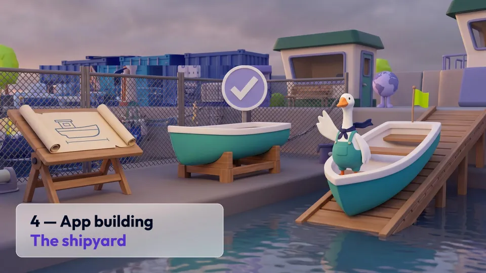 The shipyard: citizen developers build their own apps