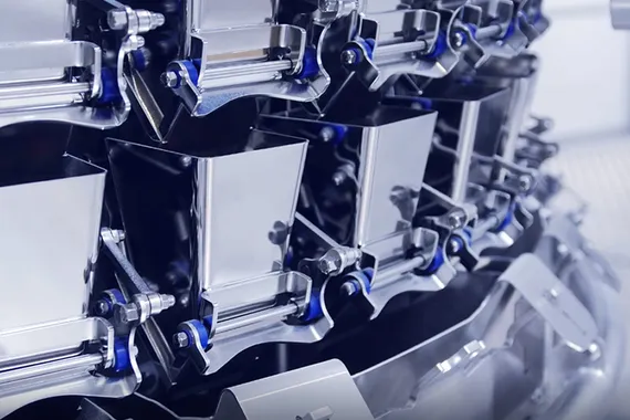 weighing machine close up