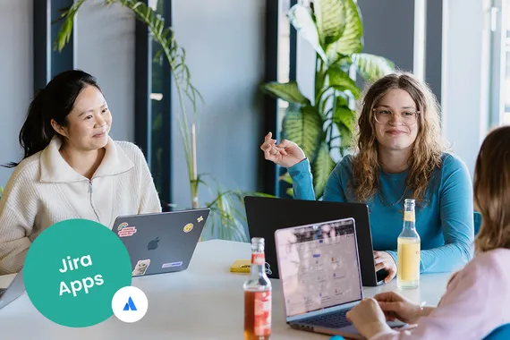 group of people talking at a table