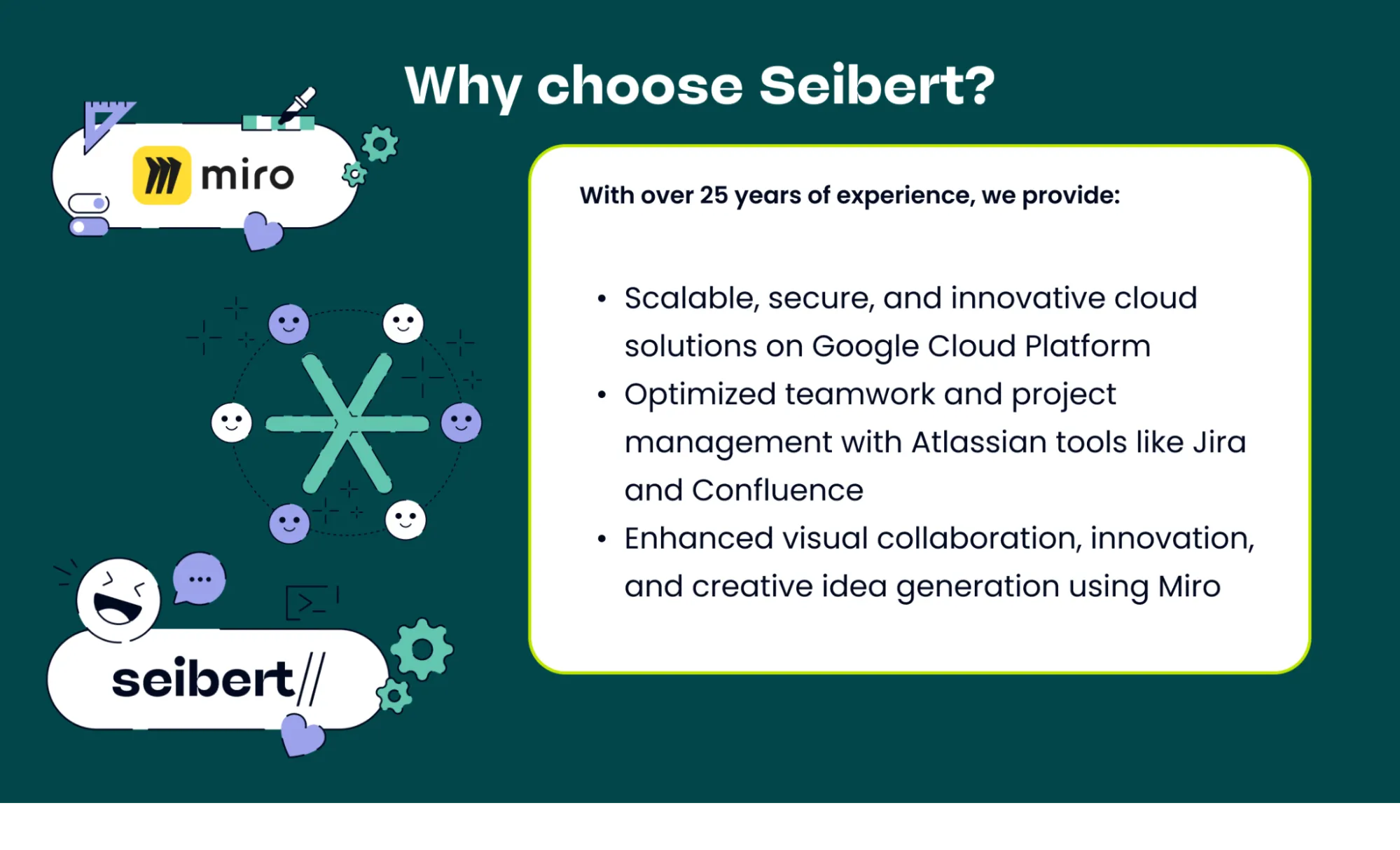 Why choose Seibert?