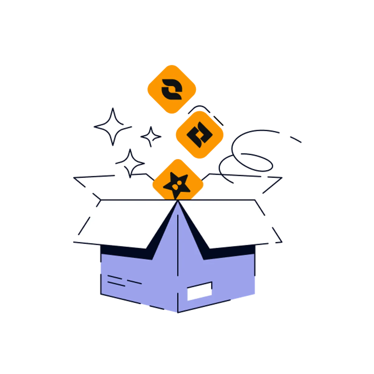 strategy collection logo illustration